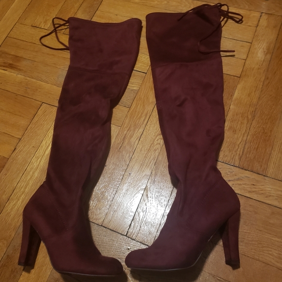 Charlotte Russe Vivian Otk Boots 